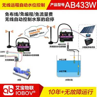 無線遠程自動水位控制器